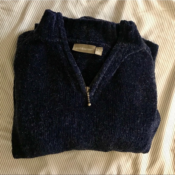 Croft & Barrow Zip Up Pullover - Picture 4 of 4